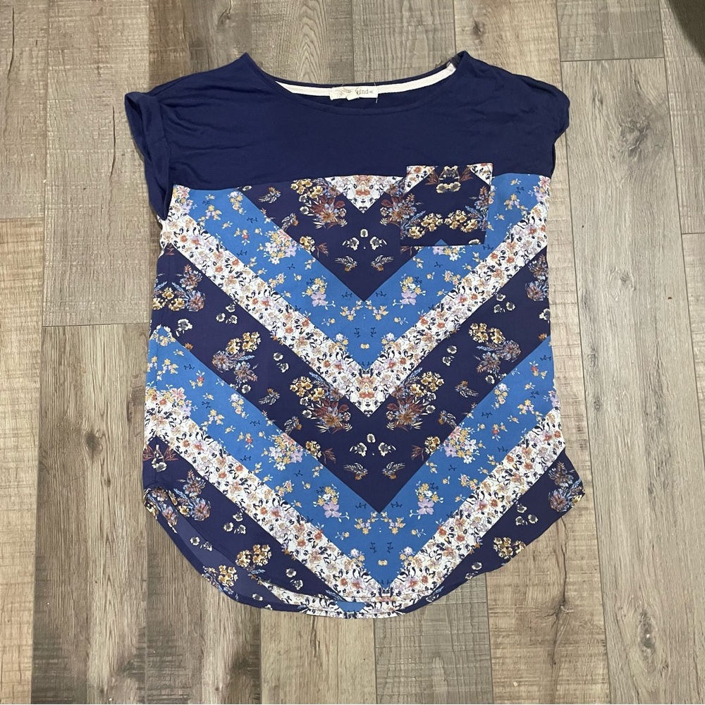 Patchwork shirt boho
